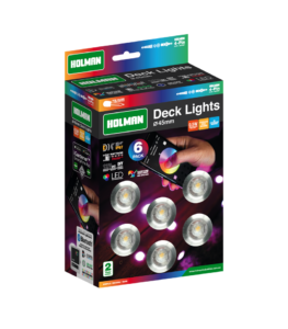 Garden Lights - 45mm RGB Colour Deck Lights