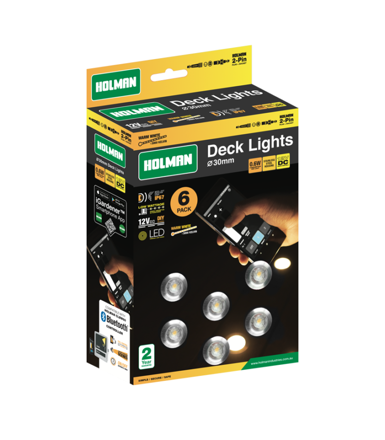 30mm Warm White Deck Lights Holman Industries