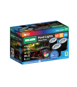 Garden Lights - RGB Colour Pond Light Value Pack