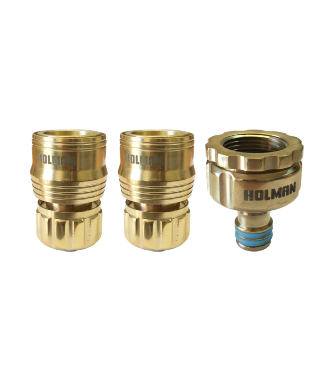 Hose Fittings - 12mm-Brass-Hose-Connector-Set