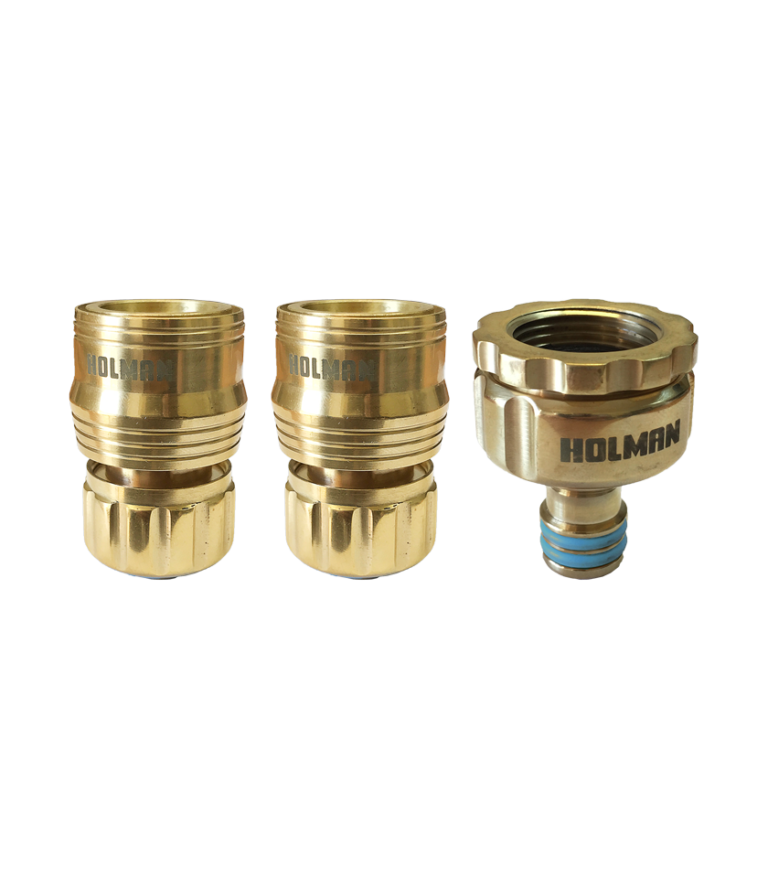 ⌀12mm Brass Hose Connector Set Holman Industries