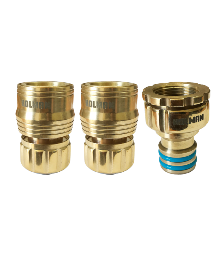 ⌀18mm Brass Hose Connector Set Holman Industries