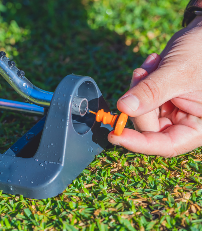 17 Nozzle Oscillating Sprinkler Holman Industries