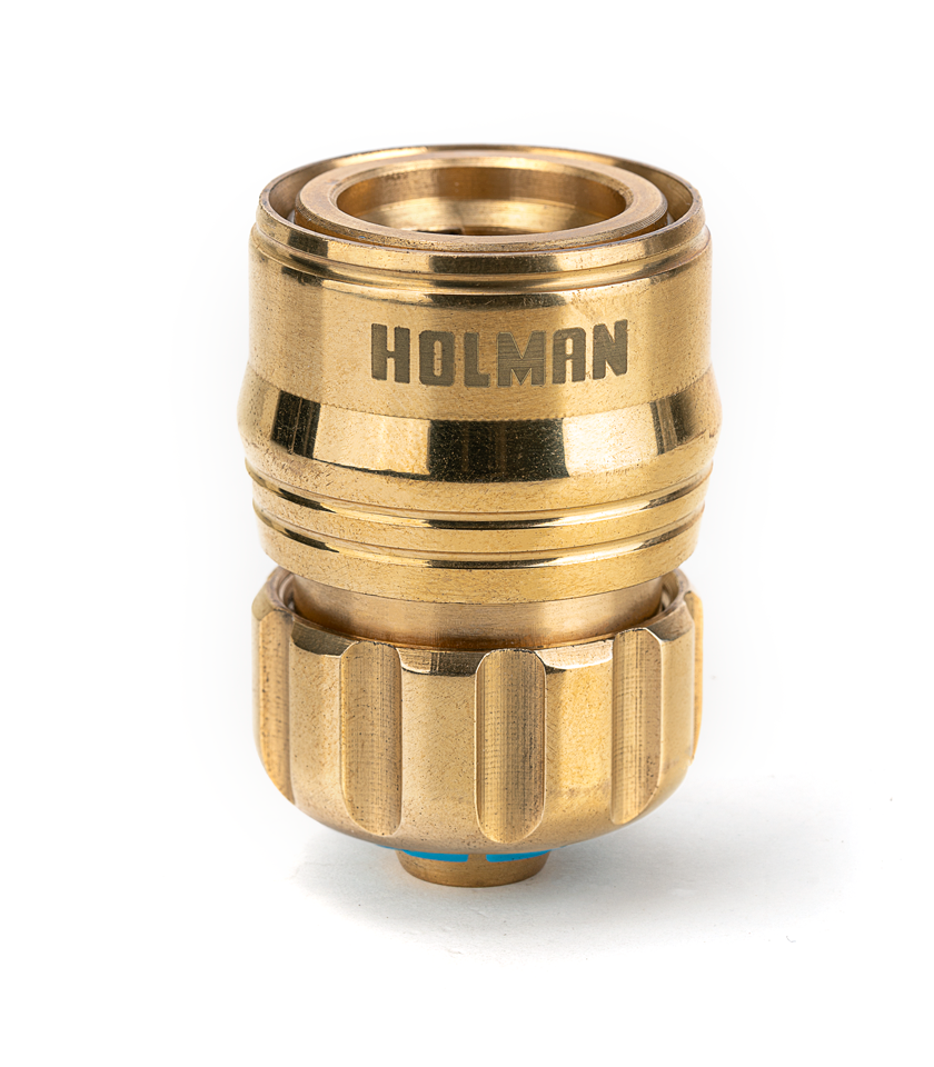 12mm Brass Snap On Hose Connector Holman Industries
