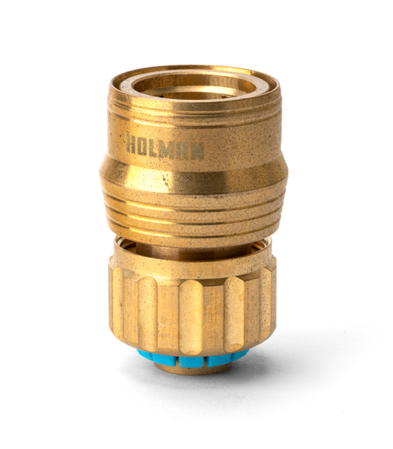 ⌀18mm Brass SnapOn Hose Connector Holman Industries