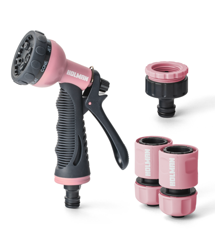 ø12mm ColourDip™ Spray Gun and Connector Set - Fairy Floss