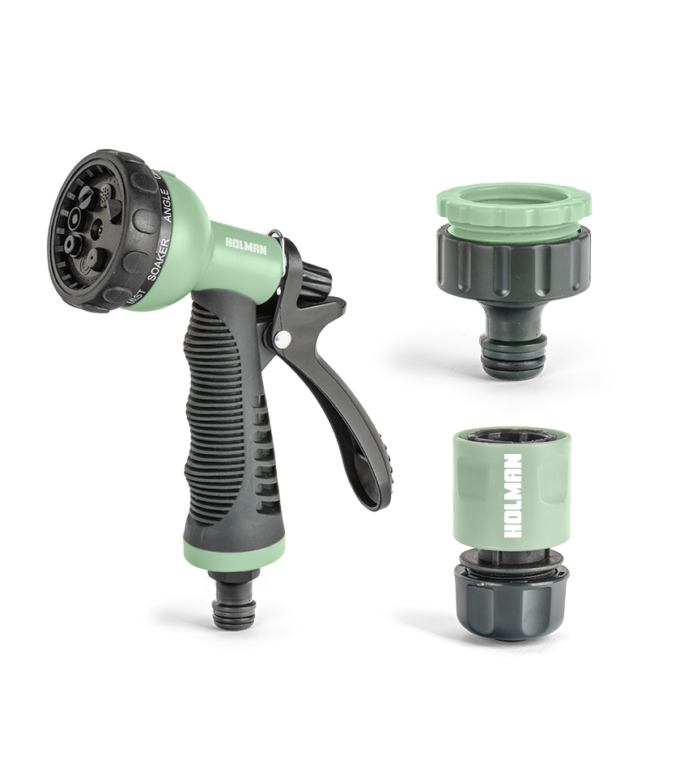 12mm ColourDip™ Spray Gun and Connector-Set — Sage