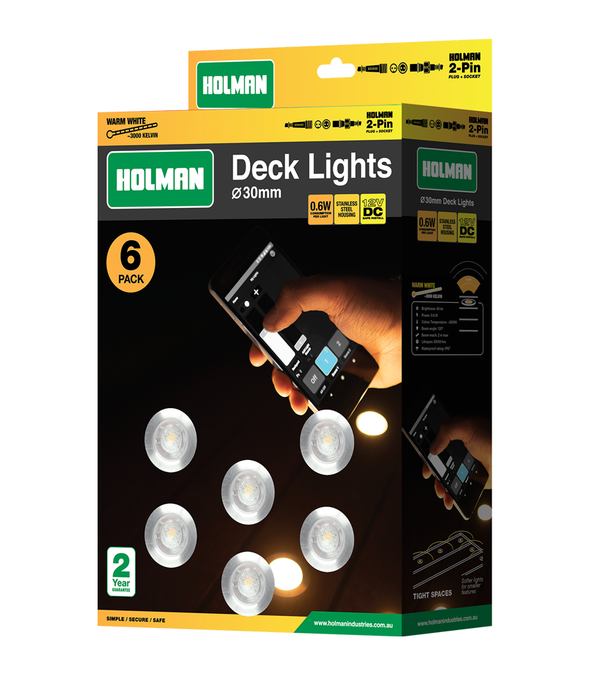 Holman cheap deck lights