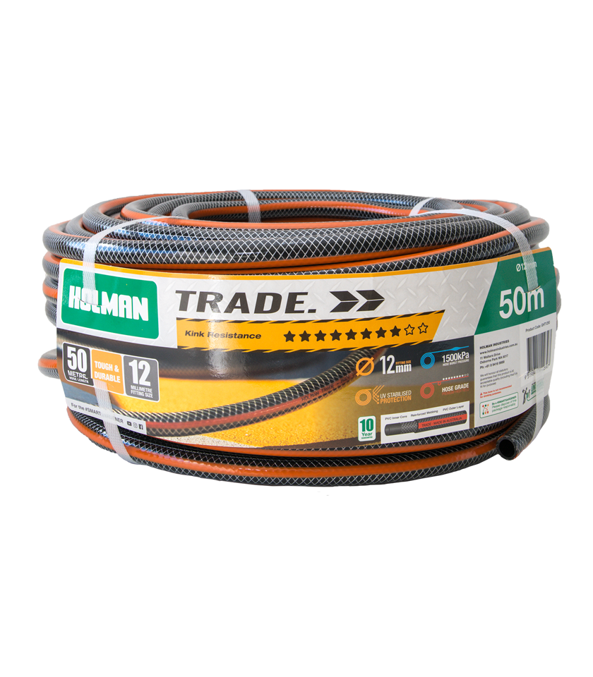 GHT1250 12mm x 50m Unfitted Trade Hose