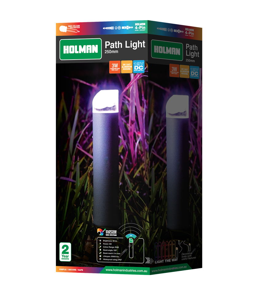 PLRGB2503 250mm RGB Colour Path Light