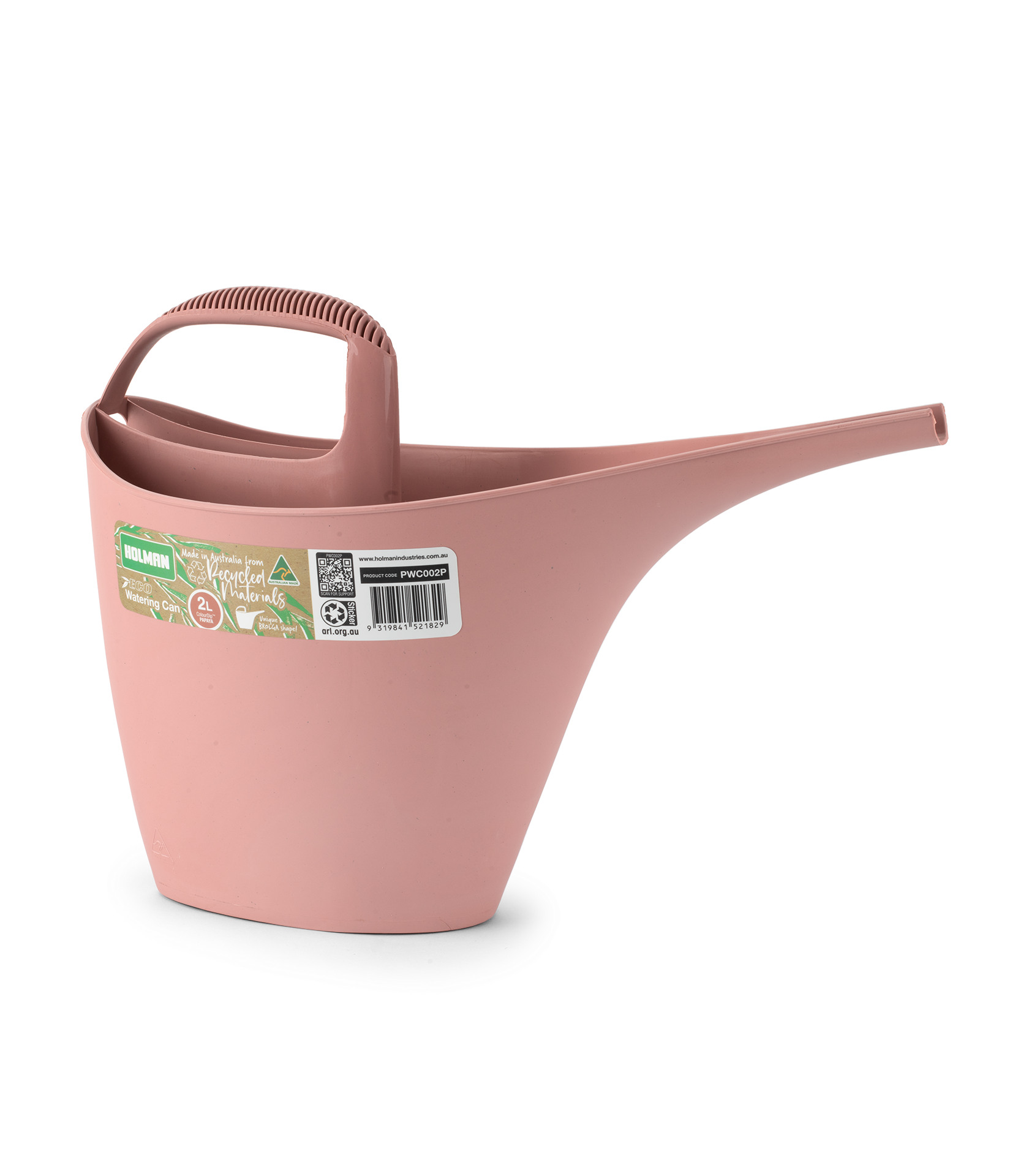 2 Litre ECO Watering Can Papaya packaging