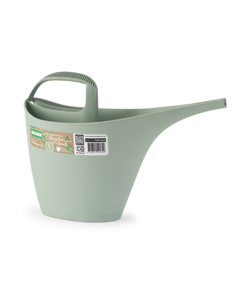 2 Litre ECO Watering Can Sage packaging