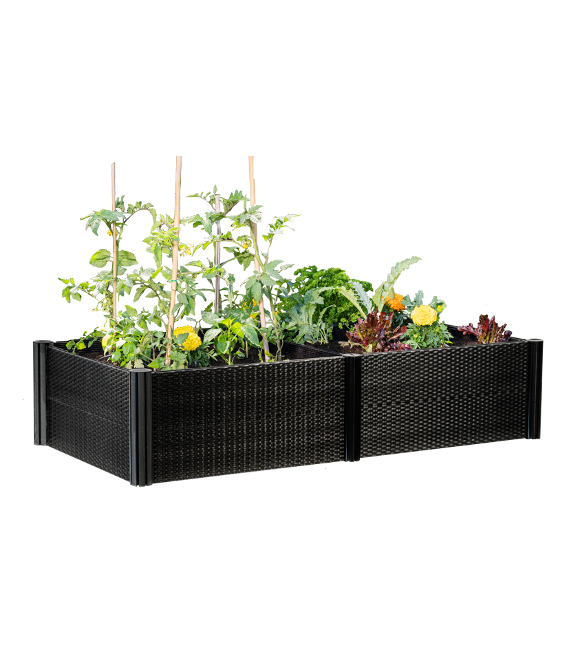1200 x 600 x 300mm Rattan Raised Garden Bed 1200 x 600 x 300mm Rattan Raised Garden Bed