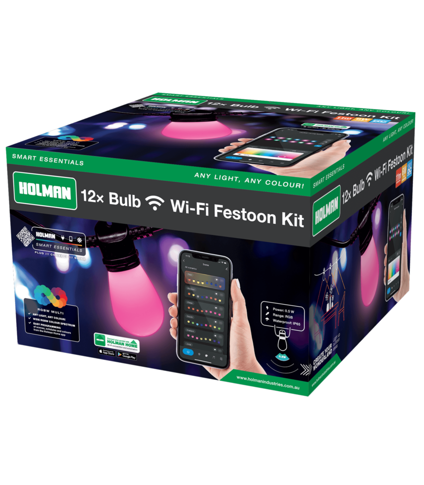 12× Bulb Wi-Fi Festoon Kit - Image 4